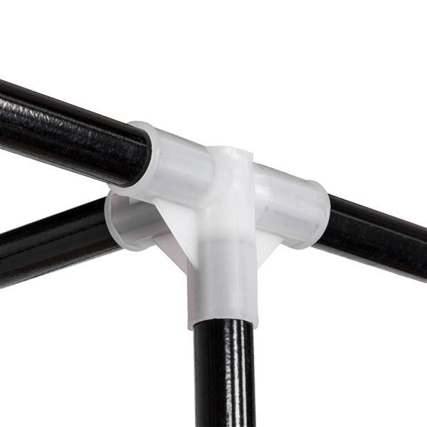 [Bellemave] Portable Clothes Closet Wardrobe Storage Organizer with Non-Woven Fabric Quick and Easy to Assemble Extra Strong and Durable Black