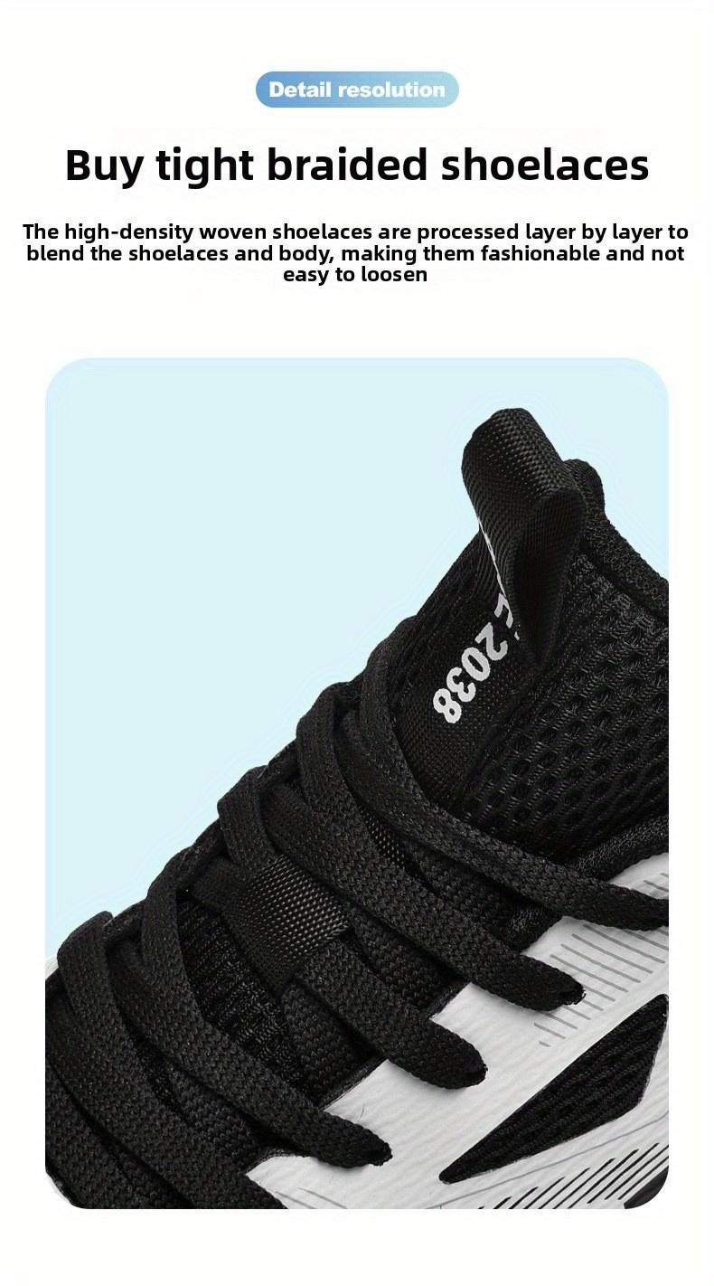 (New)2026 New Unisex Thick-Soled Breathable Running Shoes - Lightweight EVA Cushion,  "Poop Feel" Design, Black & White Colorway for Outdoor Casual Sports & Jogging, Foam Runner Shoes, Active Lifestyle, Sporty Look, Cushioned Sole, Athletic Footwear