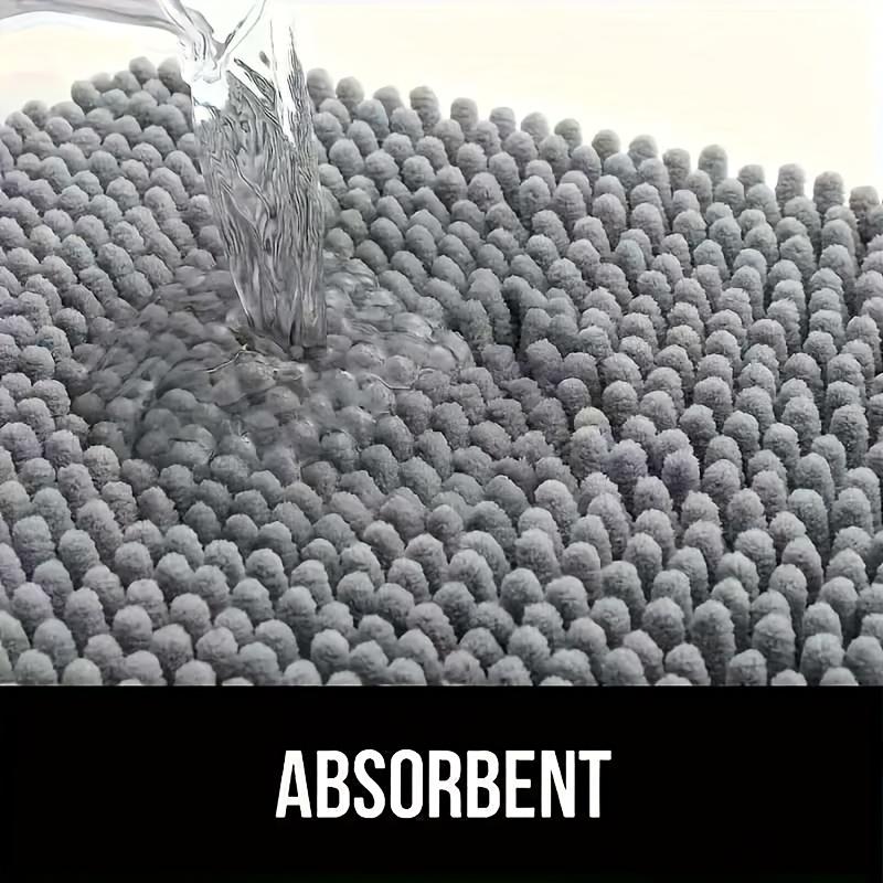 18*27inch Dog Doormat for Muddy Paws, Absorbs Water and Dirt, Water-Absorbent Non-Slip Washable Mat, Quick-Drying Microfiber, Dog Mud Mat, Indoor Floor Entrance Mat