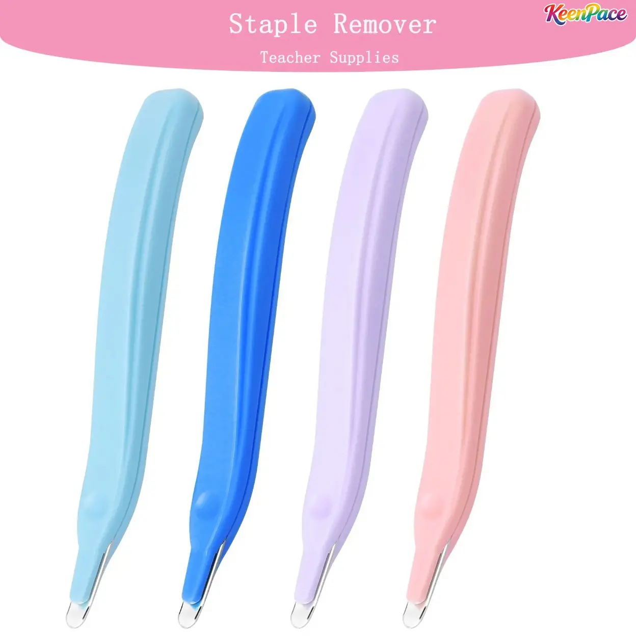 Multicolored Magnetic Staple Remover Stick, Portable Staple Puller Tools, Professional Stationery Accessories, Durable Staple Removers for Classroom, Home, School and Daily Office Use