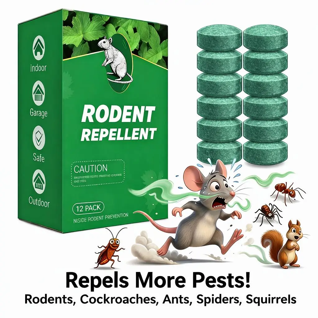 12-Pack Natural Repellent Balls for Fishing Gear! Packed w/ peppermint & lemon oil, these powerful, affordable, versatile balls safely deter rats, squirrels, & spiders, protecting your valuable equipment indoors & outdoors.