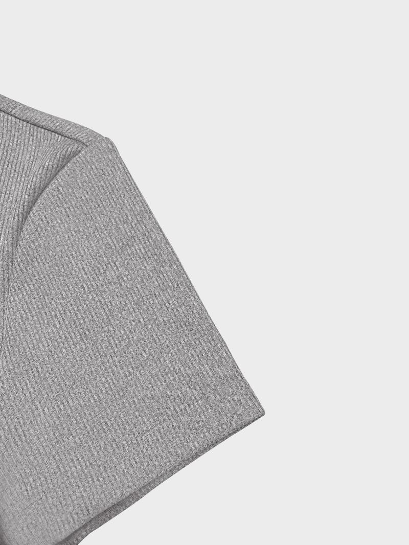 Women's Solid Short Sleeve Tee & Letter Patched Skinny Shorts Set, Casual Two-piece Set for Daily Wear, Ladies Clothes for All Seasons