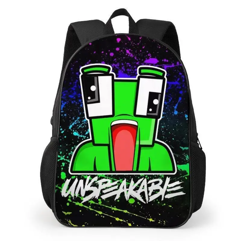 UNSPEAKABLE Anime Backpack for Women/Men/Teens, Day Packs Knapsacks Casual Backpacks Gift for Gym Travel Camping Outdoor Work Business