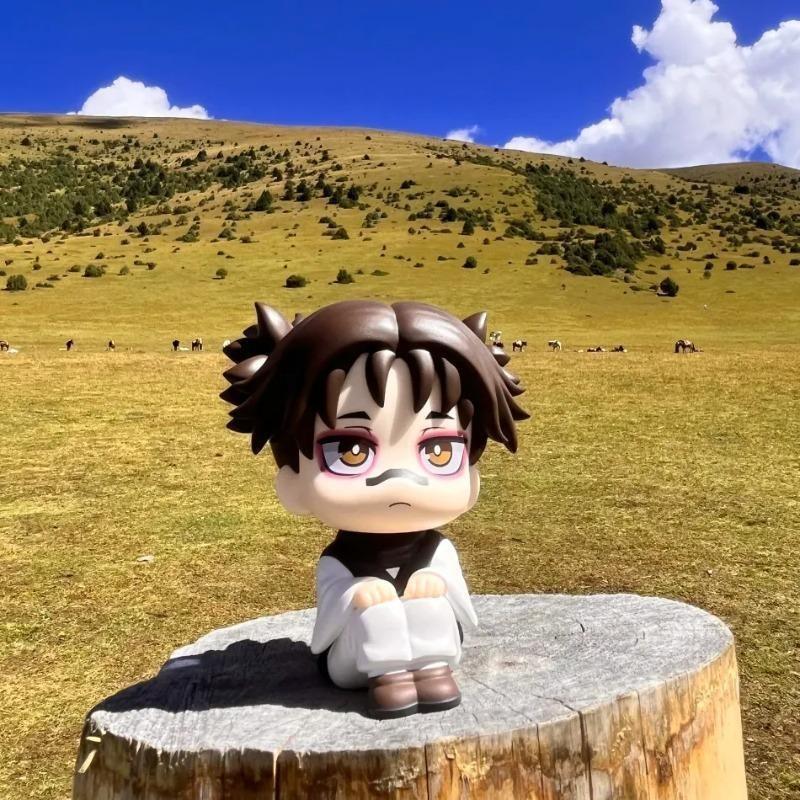 Jujutsu Kaisen Choso Plush Toy, 25cm Soft Q Version Anime Stuffed Doll, Collectible Plushie Gift for Fans