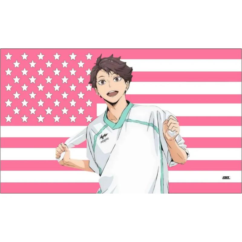 Customize Haikyuu Flags American Flag Oikawa Tooru Wall Decoration