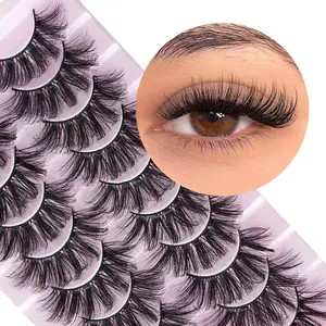 Ak09 Interwoven Cluster False Eyelash Tray, Fairy Hair Fluffy Curl Style, Daily Sweet Cool Makeup, Date Photo Eye Makeup