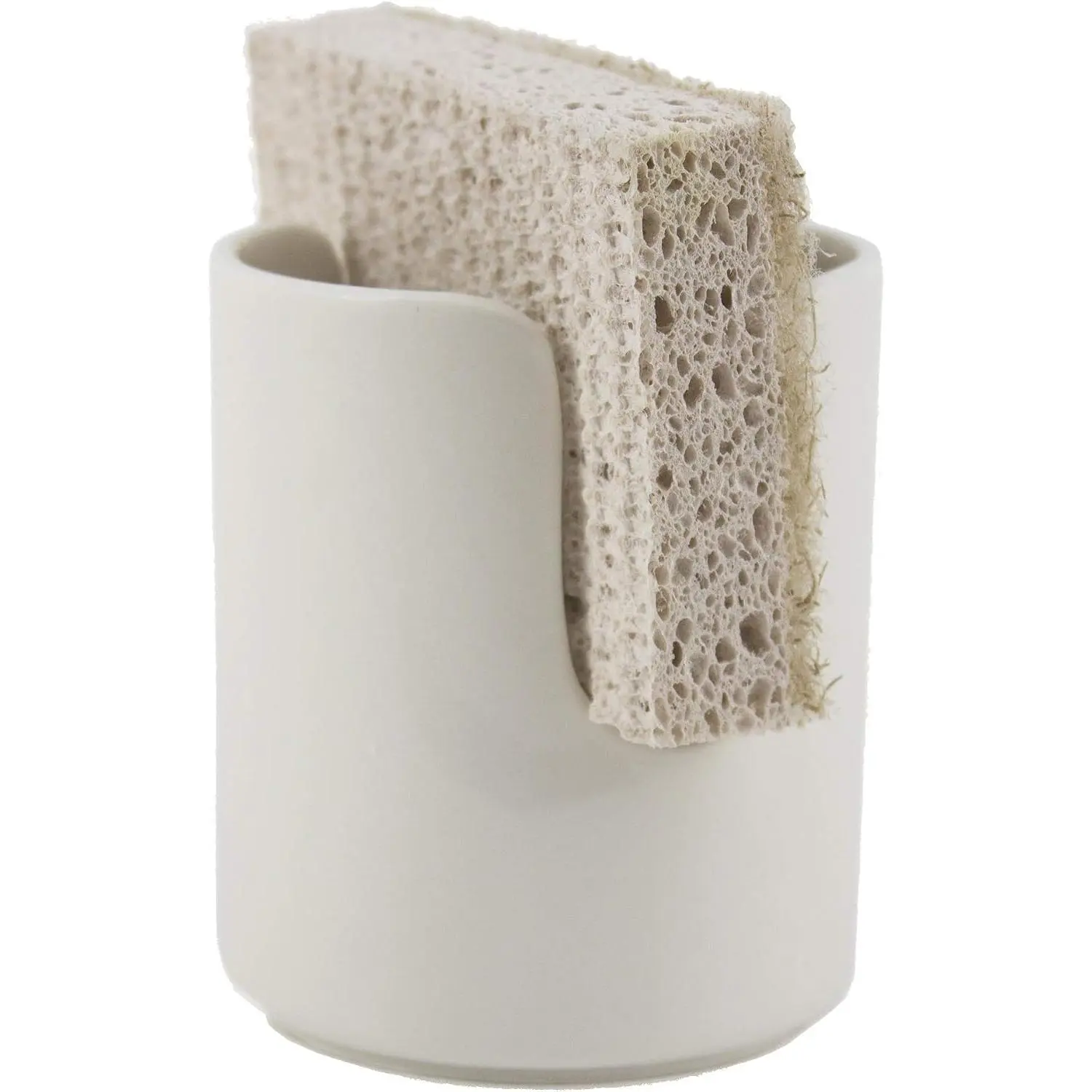 Sponge Holder for Kitchen Sink, Ceramic Countertop