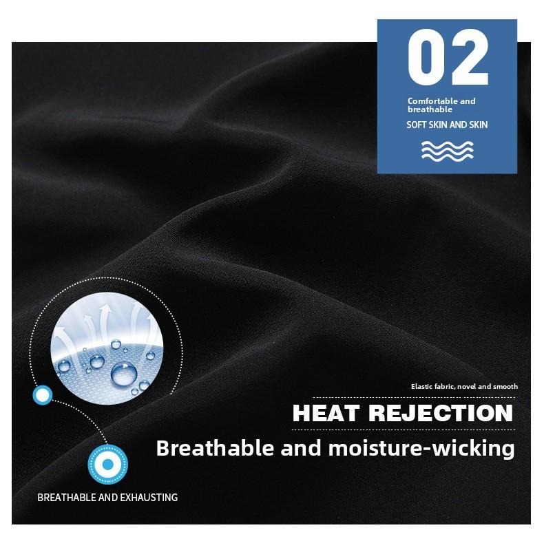 Spring and autumn outdoor men's casual sports pants, loose fit, large size, lightweight hiking pants, windproof, color-blocked fishing pants