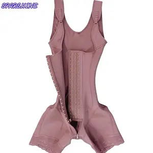 Buttocks Lifting Slimming Underwear Body Shaper Ladies Open Chest Sleeveless Jumpsuits New High Compression Shapewear Girdles