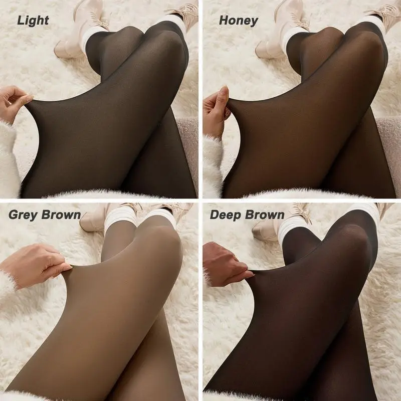 Fashion Cute  Sheer Skinny Tights for Women, Comfort Single Seam Thermal See‑Through Leggings, Warm Winter Semi‑Sheer Base Layer Outfit, Best Valentine’s Day Gift for Her, Ideal Holiday Present for Family & Friends