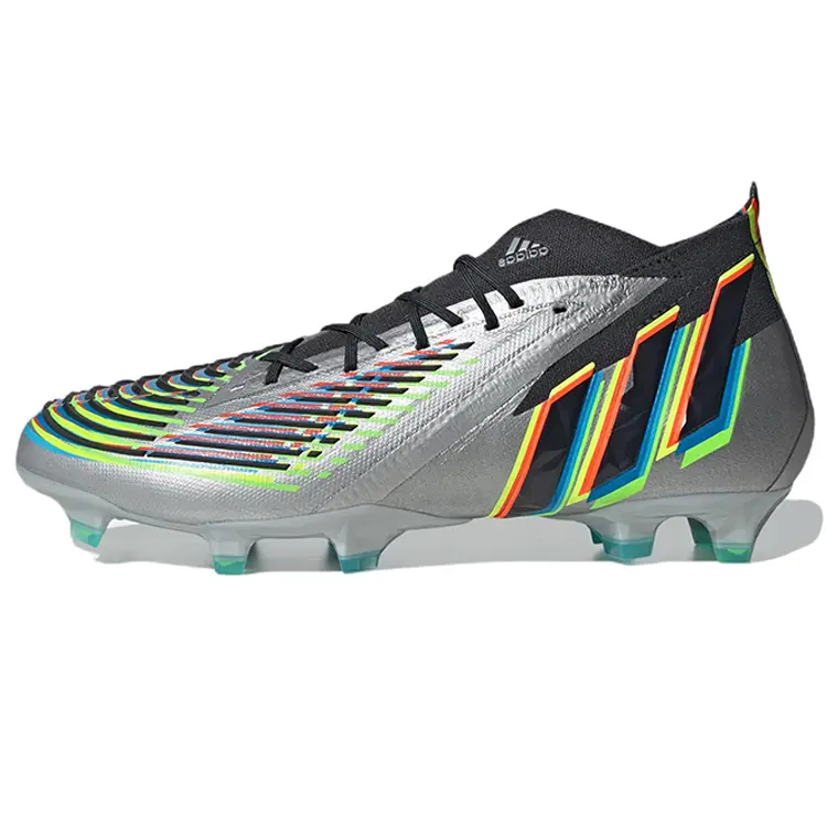 Adidas Predator Edge.1 FG 'Silver Metallic Black' HR1573