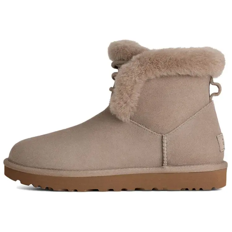 UGG Classic Mini Sheepskin Warm Versatile Vintage Short Snow Boots 1174576-CBBLG