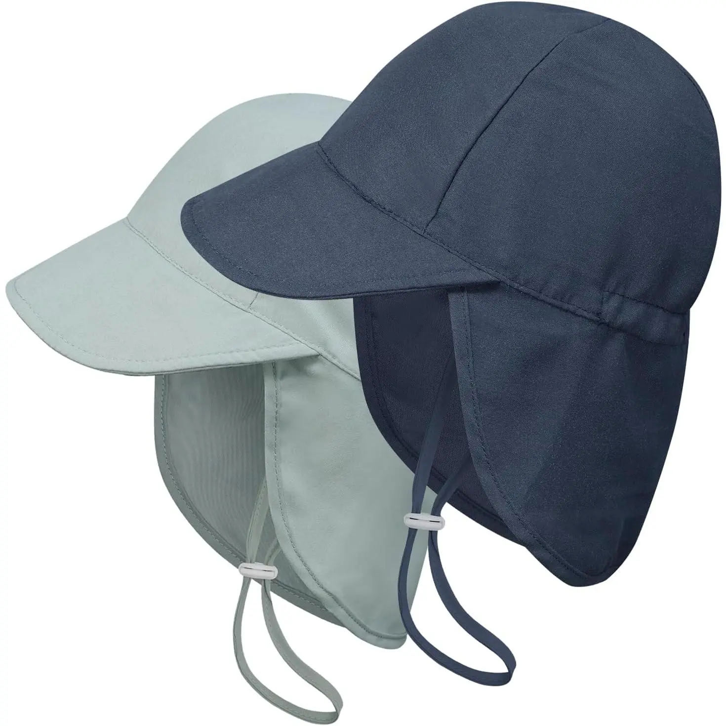 2 Pack  Sun Hats UPF 50+ Toddler Beach Hat  Girls Boys 0-4 Years New model unisex