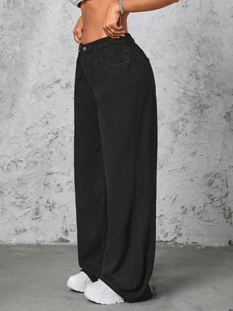 Jeans wide leg women SHEIN