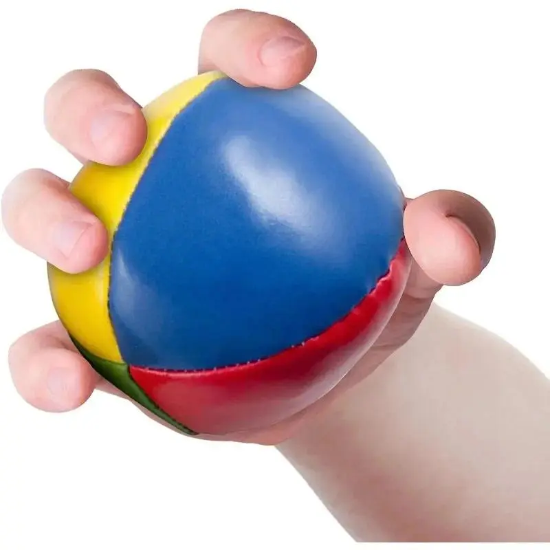 3PCS Outdoor Juggling Balls for Kids - Beginner Friendly Sensory Toys, Reusable Party Games with Grip Texture & BPA-Free Plastic
