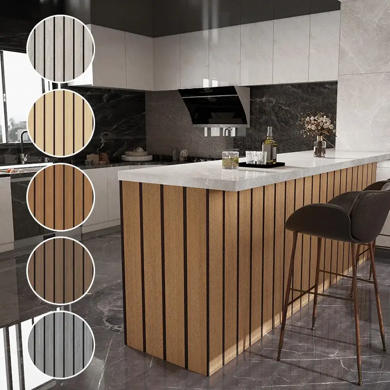 1 roll, thickened striped wood grain wallpaper, peel and stick vinyl wallpaper, 15.75in*118.11in(40cm*300cm), removable self-adhesive wood grain wall panels for living room, bedroom, and kitchen.