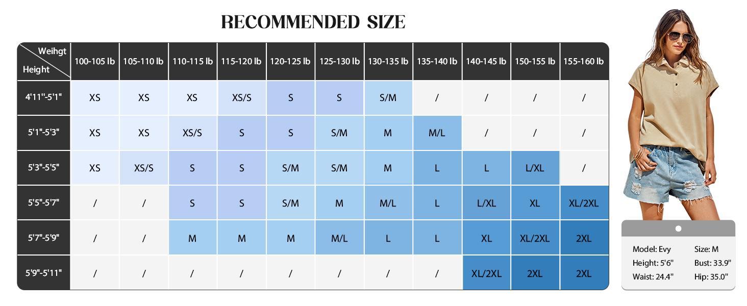 Imily Bela Womens Oversized Cap Sleeve Polo Shirts Summer Casual V Neck Tops Loose Fit Collared Cotton Tee Shirts