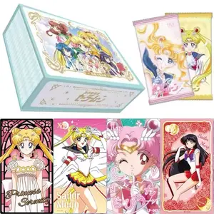 2026 Sailor Moon Trading Card Game 13 Pack Collector CCG Booster Box Long Cards