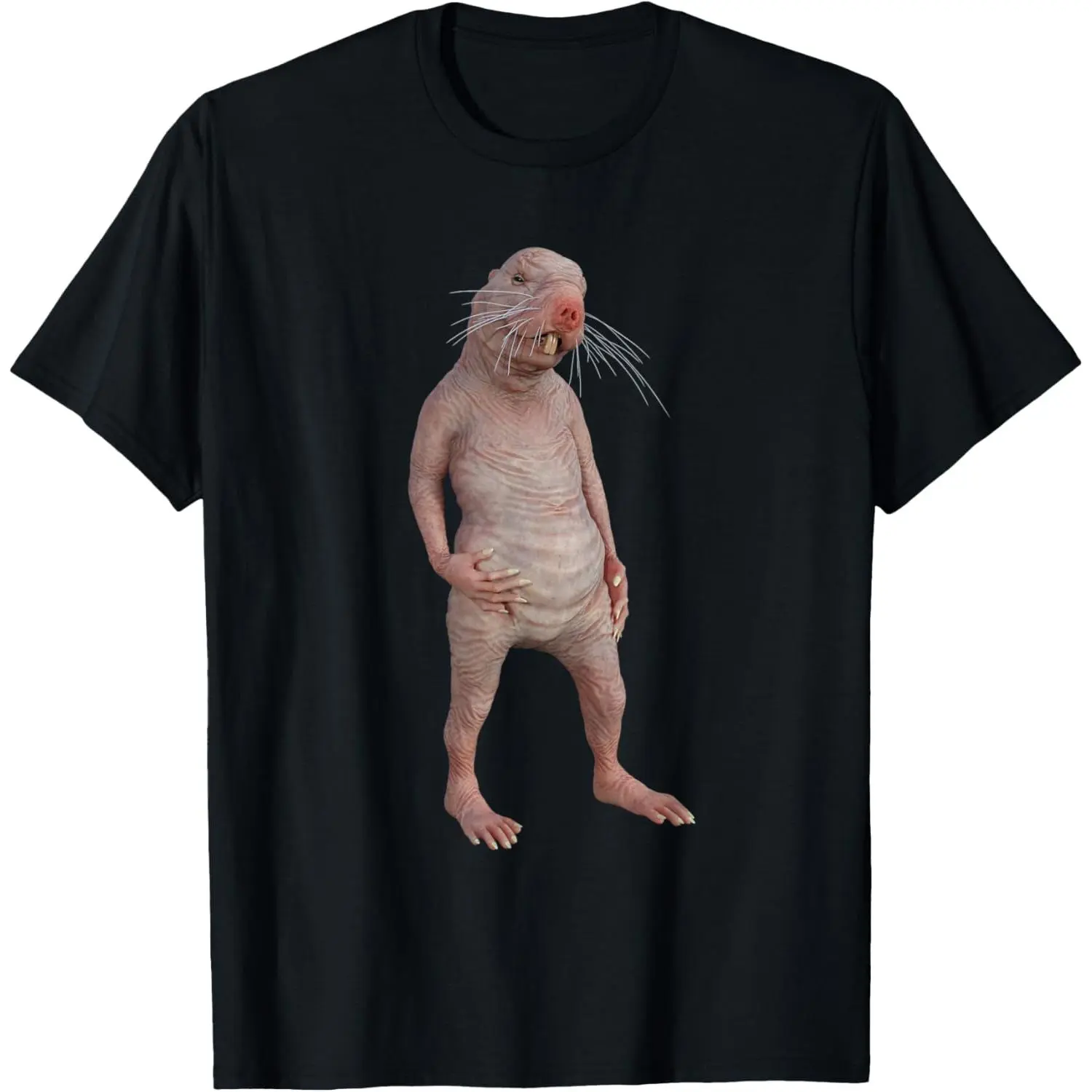Live Weird Funny Naked Mole Rat Strange Animal T-Shirt