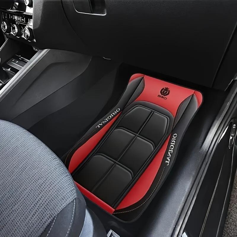 Car Floor Mat, Durable Anti-slip Car Floor Mat, 4 Counts/set Easy Cleaning Car Interior Accessories for Men & Women, Universal Car Accessories