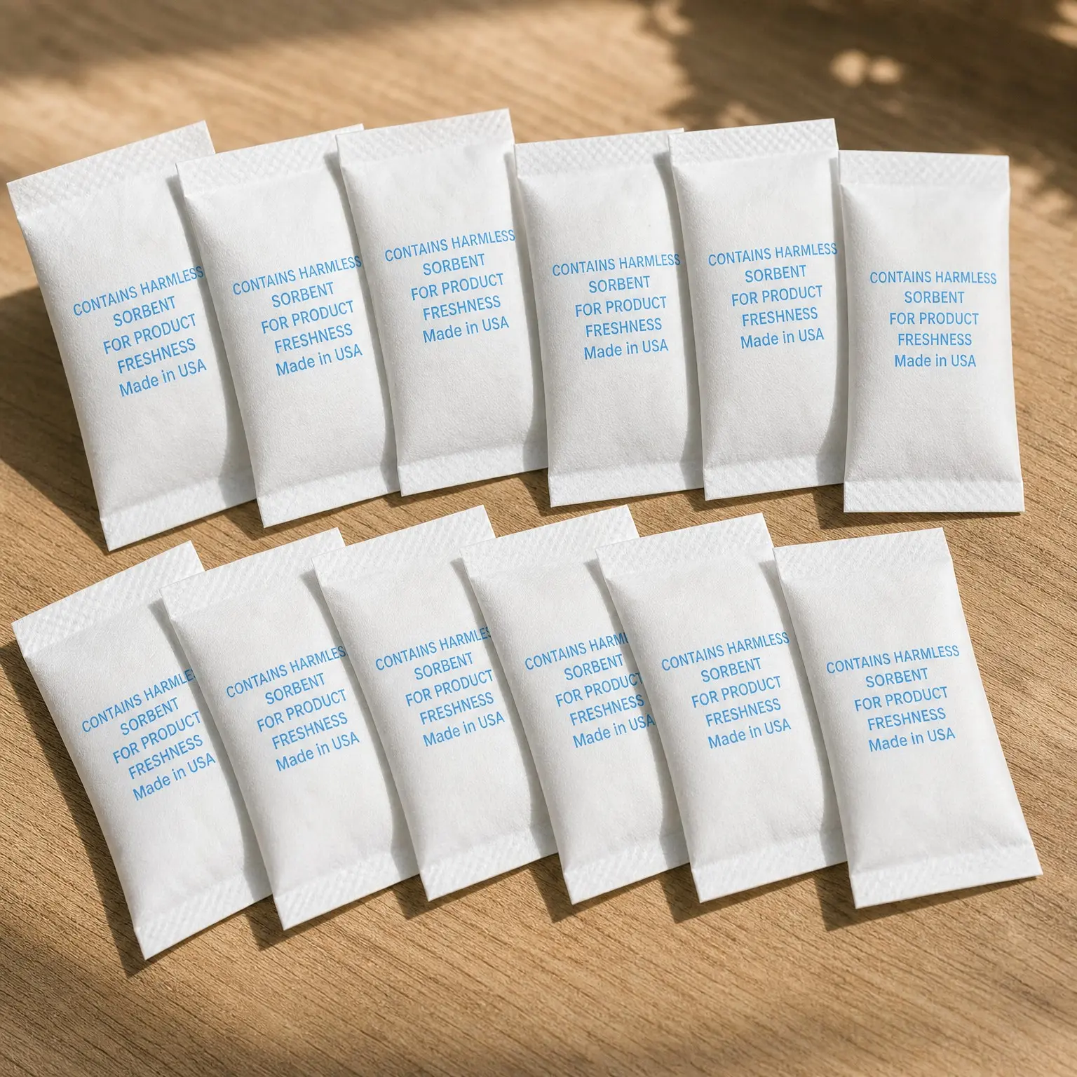 20 Pcs 5 Gram Silica Gel Desiccant Packets, Moisture Absorber for Storage and Humidity ControlGift