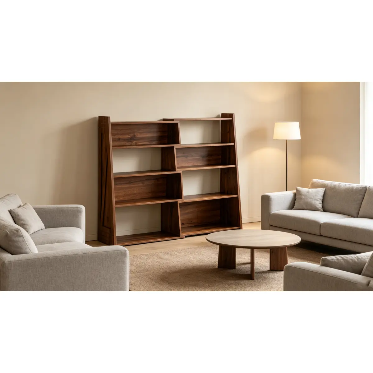 Foldable bookshelf