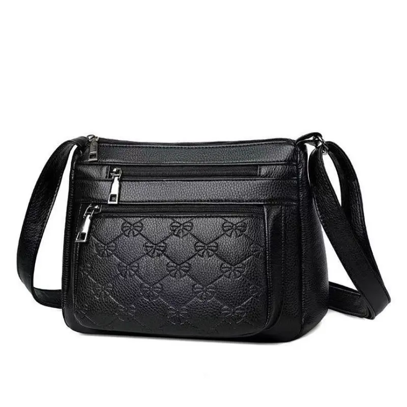 New Premium PU Leather Shoulder Bag, Practical Mom Style Crossbody Handbag With Spacious Inner Space,Comfort Widened Adjustable Strap, Ideal For  Grocery Shopping, Family Errands, Casual Walking Outings And Everyday Outdoor  Use daily