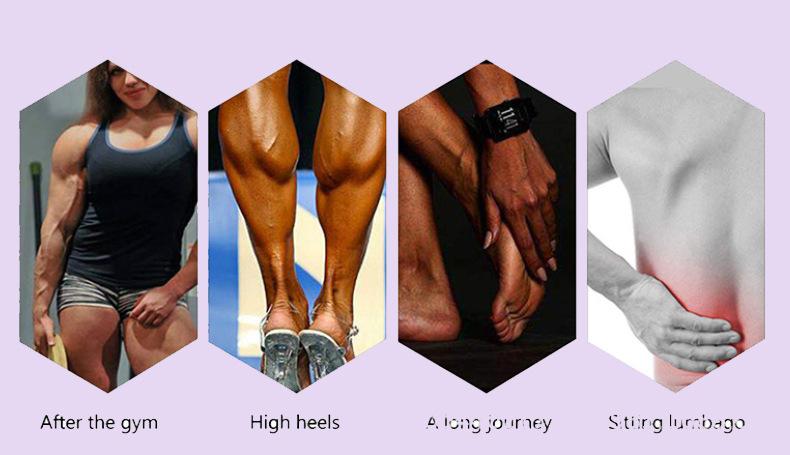 6-Piece Set - Foam Roller Set for Muscle Massage High Density Deep Tissue Massager for relaxing muscles after a gym workout，foam roller