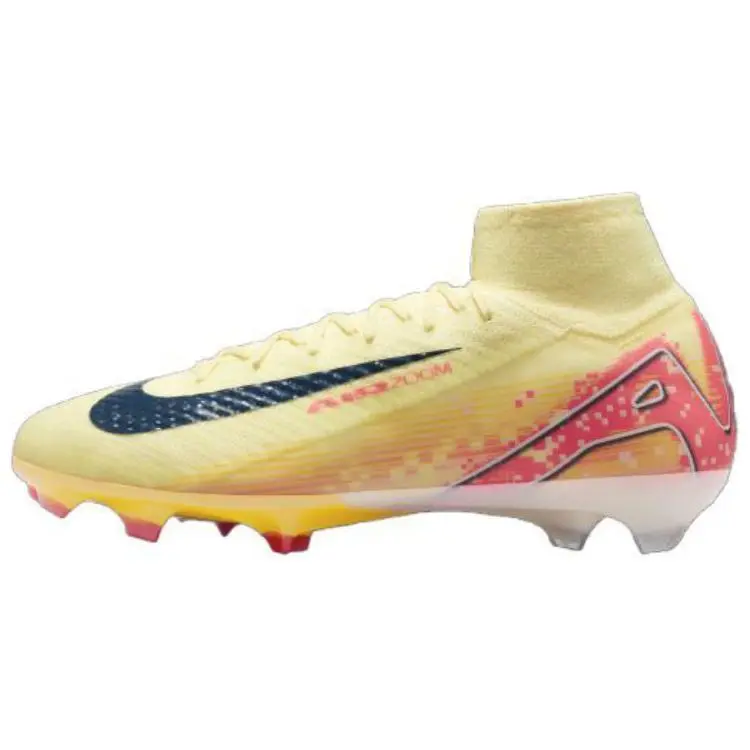 Nike Mercurial Superfly 10 Elite Kylian Mbappé Men's Orange House White Football Cleats - Football Footwear for Comfort, Performance - Official Maison Mihara Trending Shoes