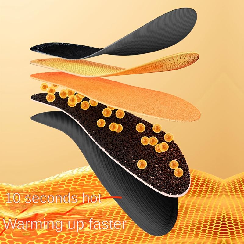 [USB Heated Insoles] USB-Powered Heated Insoles - Cordless Foot Warmers with USB-C Charging, Fast Warm-Up, Compatible with Power Banks, for Indoor/Outdoor Use, Winter Foot Heater, Without Battery, Heated Socks, Heated Socks For Men, Heated Socks For Women