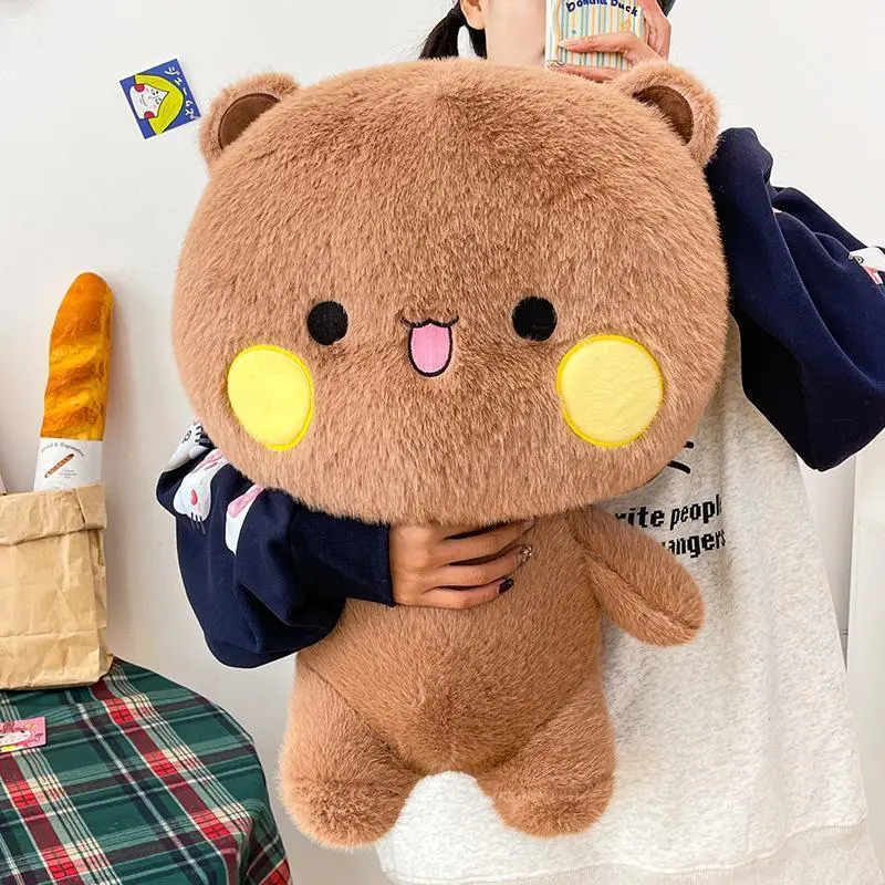 New Bubu Dudu Plush Doll Cute Kawaii Stuffed Toy Adorable Couple Figure Kids Sleeping Buddy Room Decor Birthday Christmas Gift
