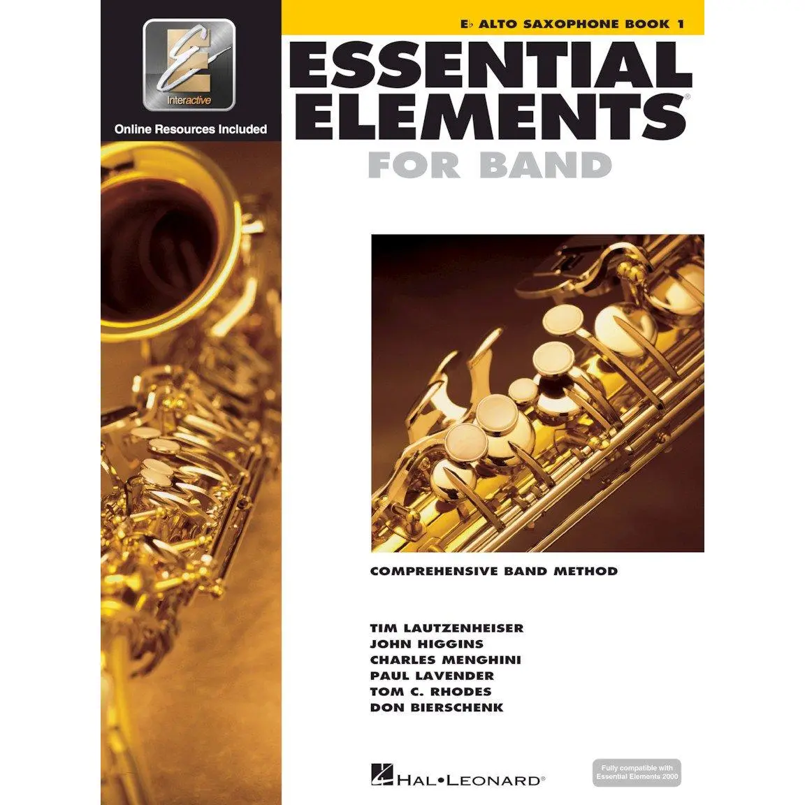 Essential Elements for Band - Eb Alto Saxophone Book 1 With EEi Online Access | Beginner Alto Sax Method | Step-by-Step Band Instruction for Students and Teachers |Learn Saxophone Skill and Technique