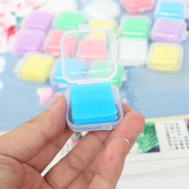 5D Diamond Arts Colorful Painting Mud Glue, 6 Counts/box DIY Diamond Embroidery Cross Stitch Mosaic Clay Tools Accessory, Diy Kit	Crafts	Handicraft, Diamond Arts Colorful Painting Tool