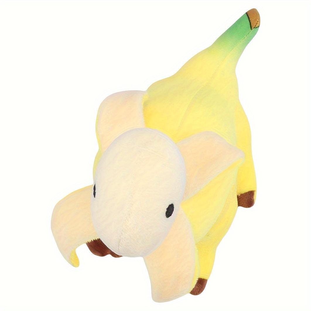 Cute Banana Brontosaurus Design Plush Toy, Soft Stuffed Animal Plushie, Cartoon Banana Soft Dragon Doll, Home Decoration Gift