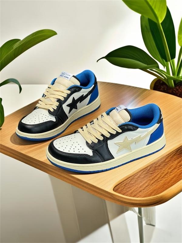 Unisex Flat Sole Skate Shoes, Outdoor Casual Shoes, Non-Slip Durable