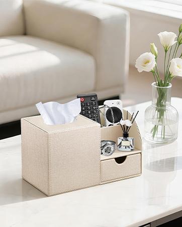 TV Remote Control Holder with 5 Compartments,Pu Leather Remote Caddy/Box/Tray Bedside Table Desk Storage Organizer for DVD, Blu-Ray, Media Player, Heater Controllers and Cosmetics Office Supplies TV Remote Control Holder with 5 Compartments,Pu Leather Remote Caddy/Box/Tray Bedside Table Desk Storage Organizer for DVD, Blu-Ray, Media Player, Heater Controllers and Cosmetics Office Supplies