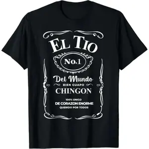Premium El Tio No1 World TShirt Featuring HighQuality Print Soft Comfort and Practical Design Made in USA