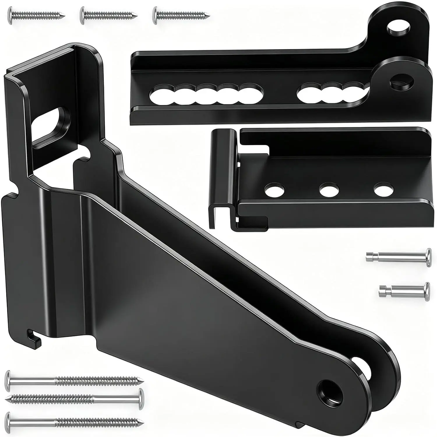 Thickened Storm Door Closer Bracket, Durable Storm Door  Kit | 1Pack,Black,Compatible with Andersen, Emco, Larson, Pella, 40201 Door Repair Kit,Designed For  & Repair