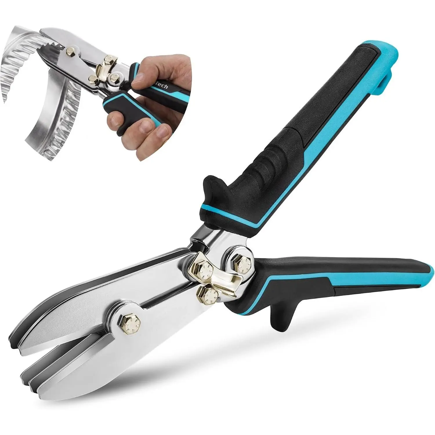 5- Sheet Metal  for HVAC Ductwork and Stove Pipes | Sheet Metal Crimping Tool, 22-28 Gauge Capacity,  Ductwork Crimping, Pipe Fitting Applications