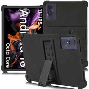 for ApoloMedia EP1095TA Tablet Case 2025,Soft    11 inch Tablet Case for ApoloSign/TABWEE/Ulefone/BESTTAB/Blackview/Oscal/AGM/UMIDIGI 11 inch Tablet with Stand(Black)