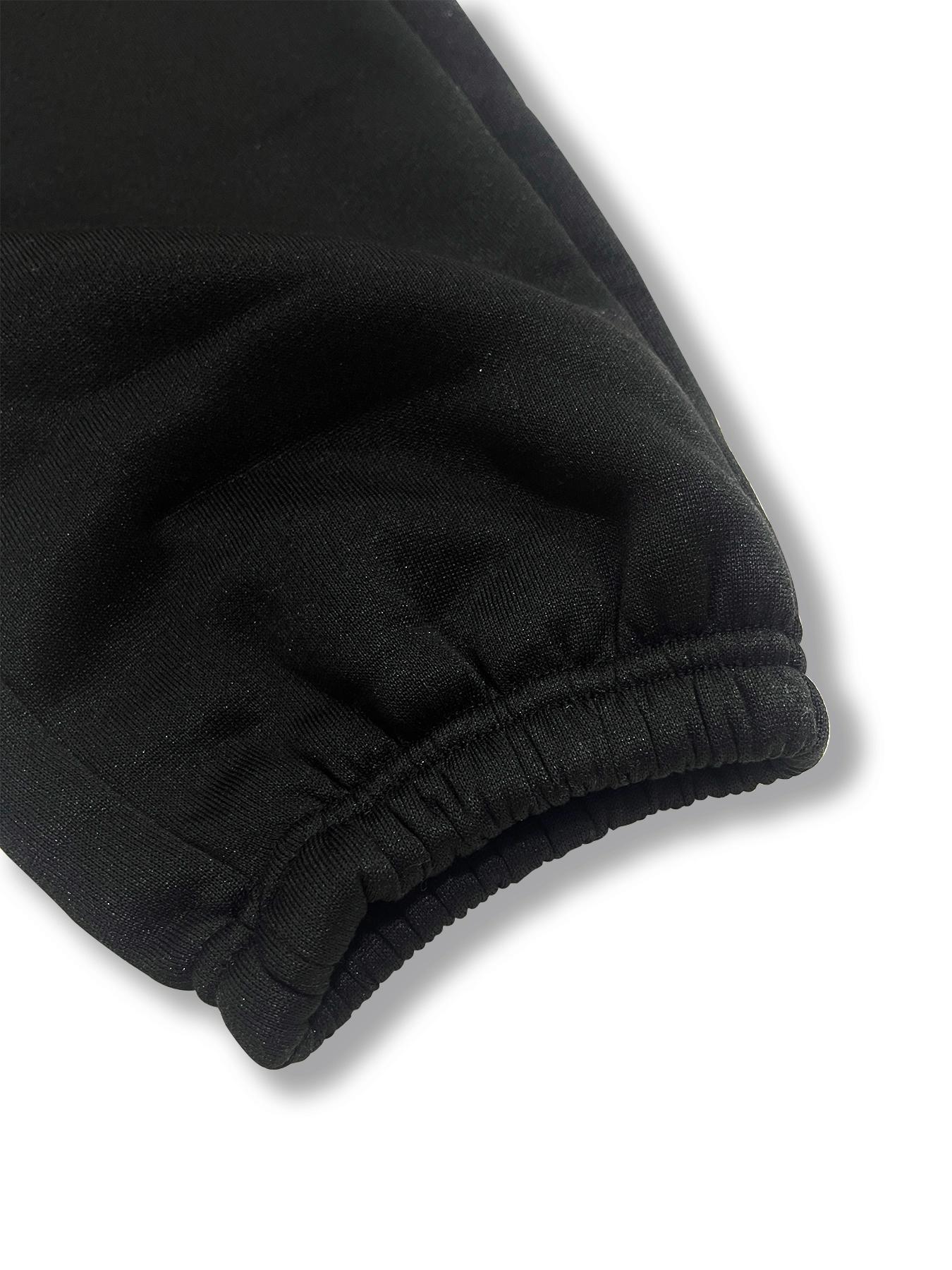 Men's Eagle Print Drop Shoulder Sweatshirt & Pocket Sweatpants Two-piece Set, Loose Casual Fashion Cozy Two Piece Outfits for Daily Outdoor Wear, Men's Clothing for Spring Fall