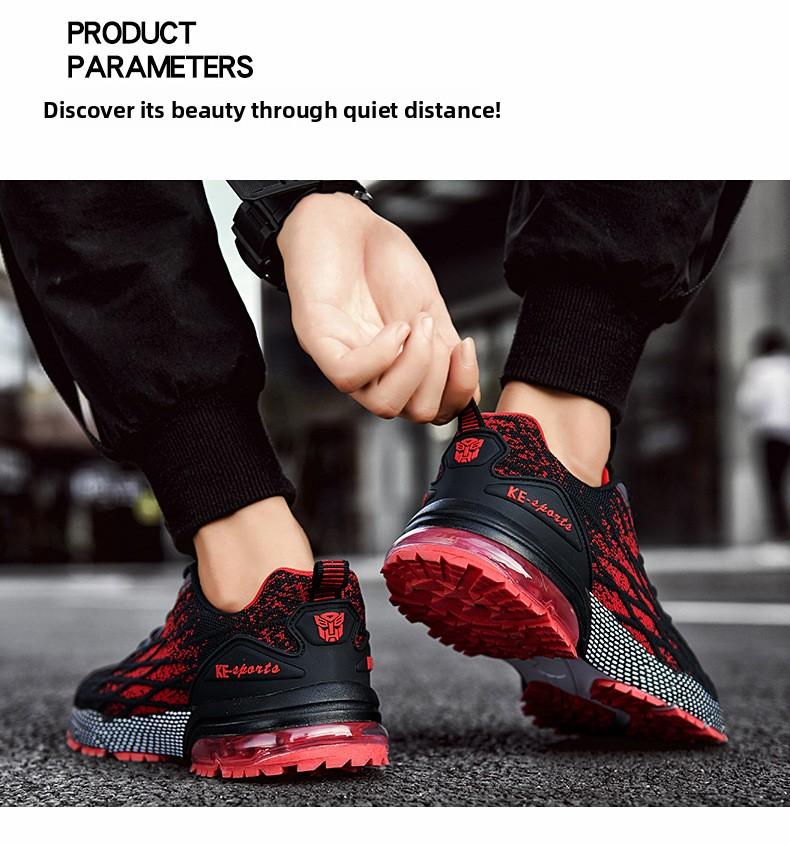 Mesler Men's Sporty Solid RoundToe Laces Trainers, Fashionable Lace UpFront Mesh Breathable Comfortable Sports Air Running Shoes Sporty Lightweight Breathable Running Shoes For Exercise & Daily Wear