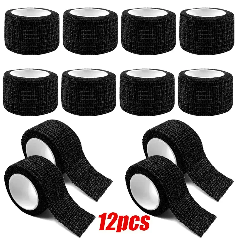 12-Pack Self-Adhesive Elastic Bandages, Breathable Sports Support for Ankles, Wrist, Knees, Suitable for Humans and Pets