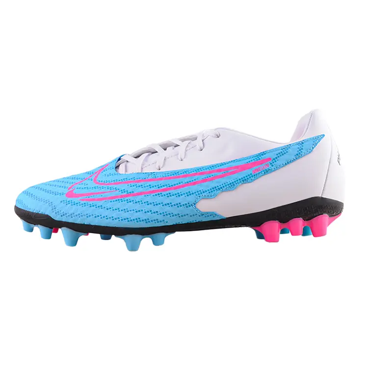 Nike Phantom GX Academy Soccer Cleats for Men and Women – Round-Toe, Comfortable, AG Rubber Studs, Non-Slip, Durable Verifiable, with credentials and supporting global authentication