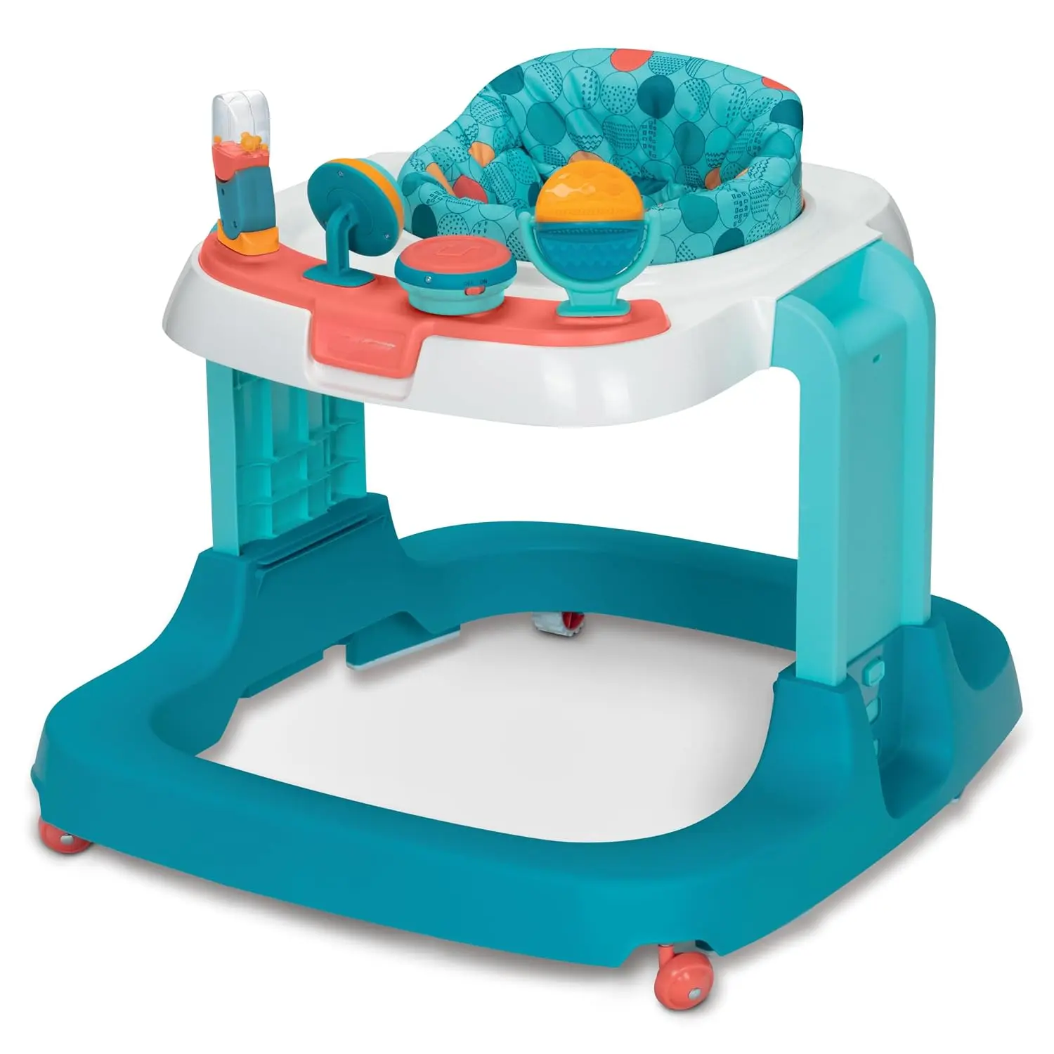Ready, Set, Walk!Walker Safety 1st Developmental Baby Walker|Spotlight Teal