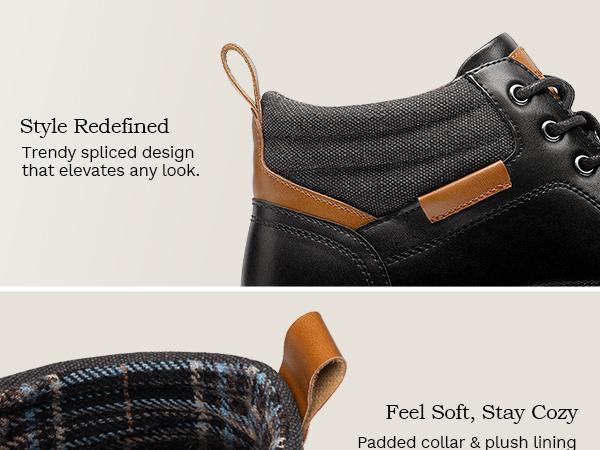 Bruno Marc Men's Classic Dress Casual Business Formal Chukka Boots