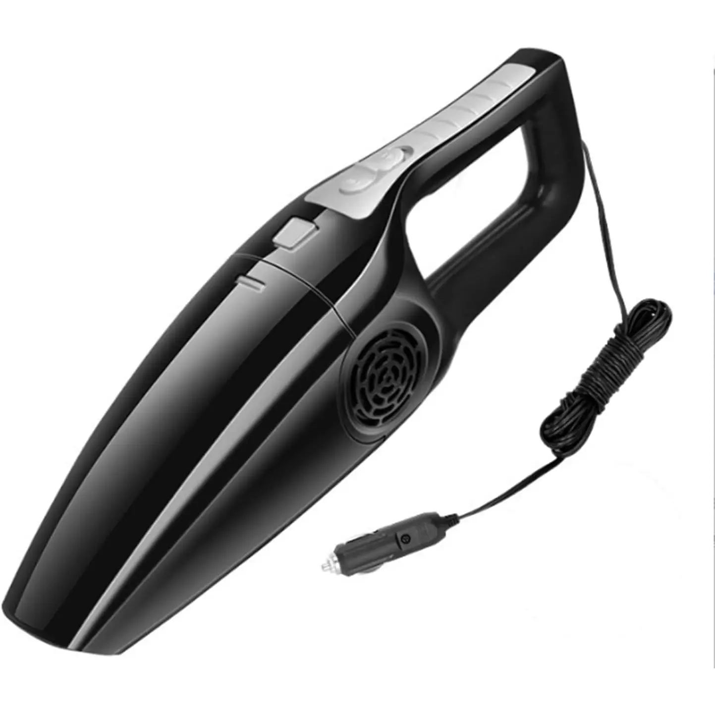 -5 in 1 Wet/Dry Handheld Corded  Vacuum Cleaner, 12V DC with Set of Cleaning Sets,  Suction & Lightweight. (Black)