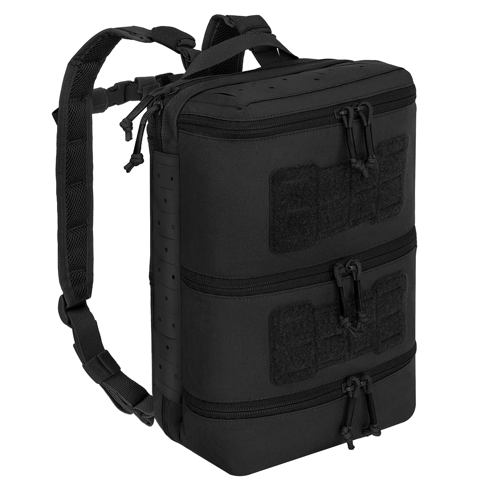 Krydex Tactical Medical Backpack Assault Trauma IFAK MED Bag Law Enforcement, EMT, AID Delta Bag with Multiple Pockets and Adjustable Straps for Outdoor Adventures
