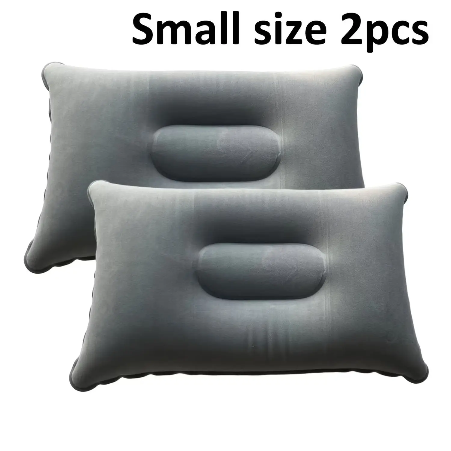 2 Inflatable Camping Pillows, Lightweight Multi-Functional Neck Pillow, Portable Comfort for Office, Camping, Hiking, Car, Naps, Vacation