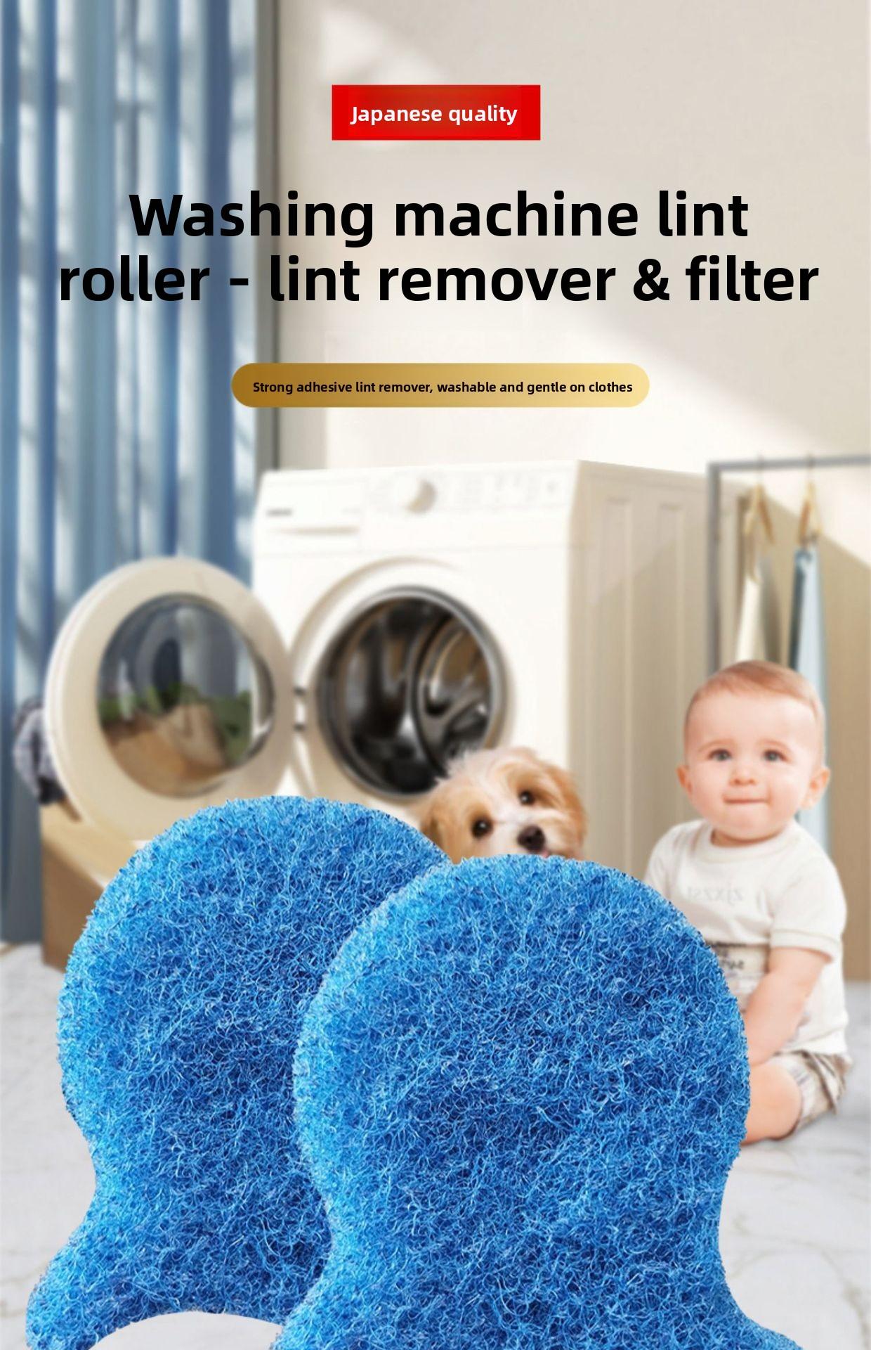 Lint remover for washing machines, anti-tangling laundry ball, magical stain-removing laundry ball, lint collector for washing machines